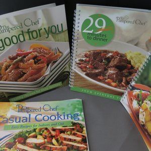 Pampered Chef Cook Books